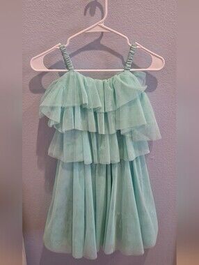 Habitual Mint Tiered Tulle Skirt